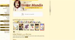 Desktop Screenshot of hestermundis.com